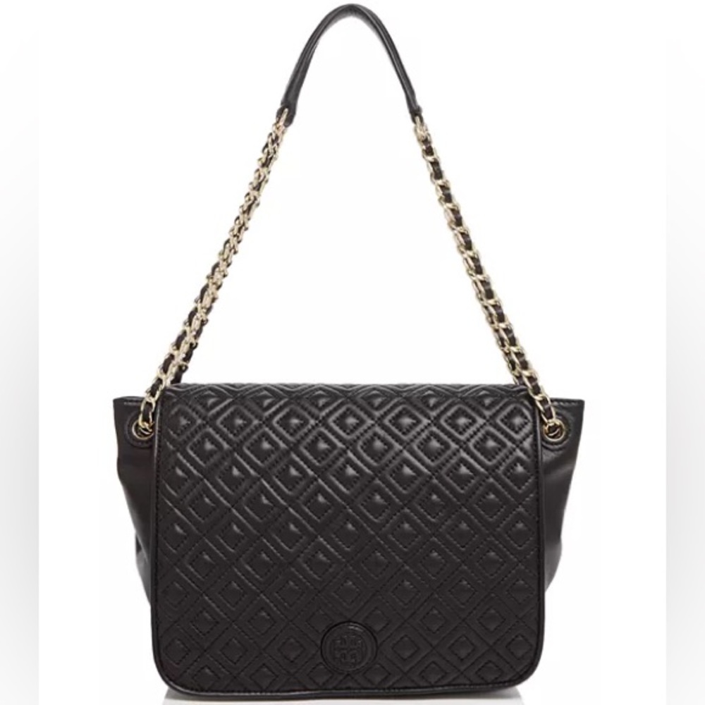 NWB Tory Burch Marion Quilted Flapped Shoulder Bag